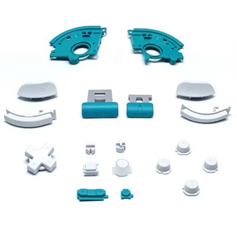 Ns Switch Lite Original Complete ABXY and R L Key Button Accessories Kit Turquois Ns Switch Lite Original Complete ABXY and R L Key Button Accessories Kit Turquois