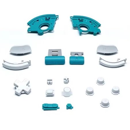 Nintendo Ns Switch Lite Original Complete ABXY and R L Key Button Accessories Kit Turquois