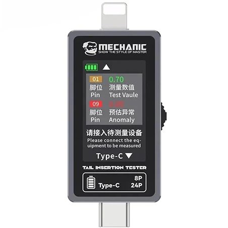 Tools Mechanic T-824 Type-C Lightning Tester