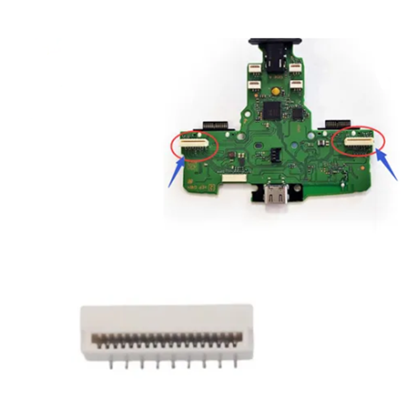 PS5 Dualsense Edge motherboard L R Trigger Ribbon cable connector PS5 Dualsense Edge motherboard L R Trigger Ribbon cable connector