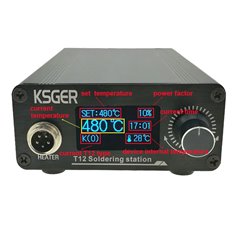 KSGER T12 Soldering Station Quick Heat STM32 OLED Temperature Controller 4pcs 