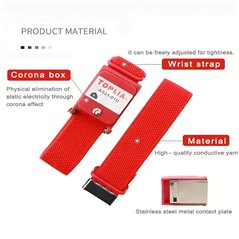 Soldering & Consumables ESD Protection Cordless Wrist Strap