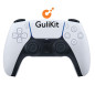 PS5 PS5 Original DualSense Controller White Refurbished with Gulikit TMR Drift Proof Joysticks