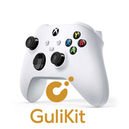 Xbox Series Wireless Controller Robot White New Upgraded with Gulikit TMR Drift Resistant Joysticks 