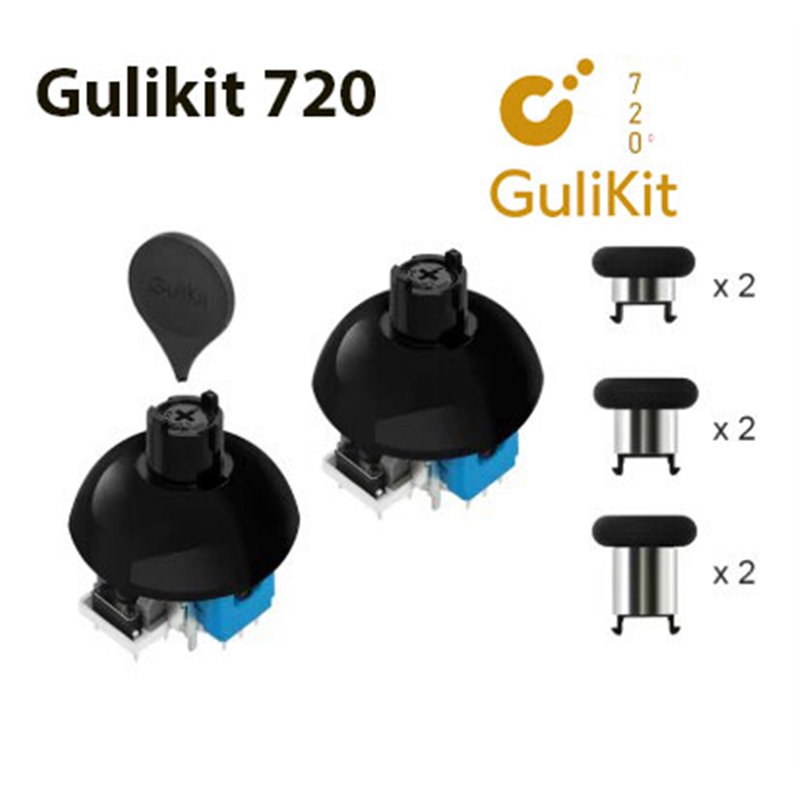 GuliKit 720 Xbox Series / Elite 2 TMR Electromagnetic Tension Adjustable Joysticks + Swapable Thumbsticks