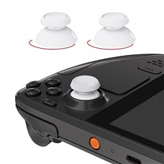 Steam Deck LCD & OLED Replacement Thumbsticks with Original Touch Sensing Frosted White