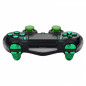 PS4 Controller NEW Version JDM-030 Only Button Set Chrome Green