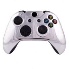 Xbox One Controller Front Faceplate Chrome Series Silver