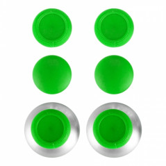 Xbox One / Xbox Series / PS4 Controller GREEN Raised Anti-slip Thumbsticks