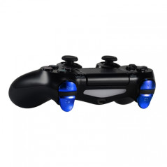 PS4 DS4 Trigger set R1L1 R2L2 with Springs Chrome BLUE