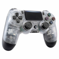 PS4 Dualshock 4 V2 Front Faceplate Color Series Clear