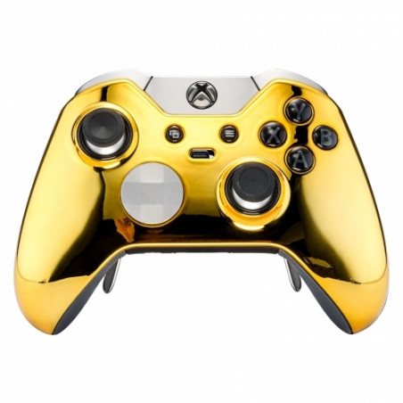 Xbox One Elite Controller Front Faceplate Chrome Series GOLD
