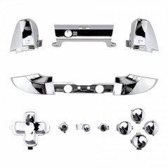 XBOX CONTROLLER ITEMS Xbox One S Full Button Set Chrome Silver