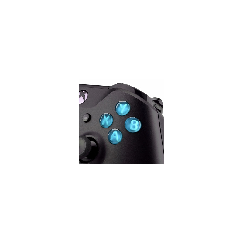 Xbox One Controller Button Set Transparent Light Blue