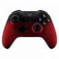 XBOX ONE S Controller Front Faceplate Soft Touch Series Shadow Red