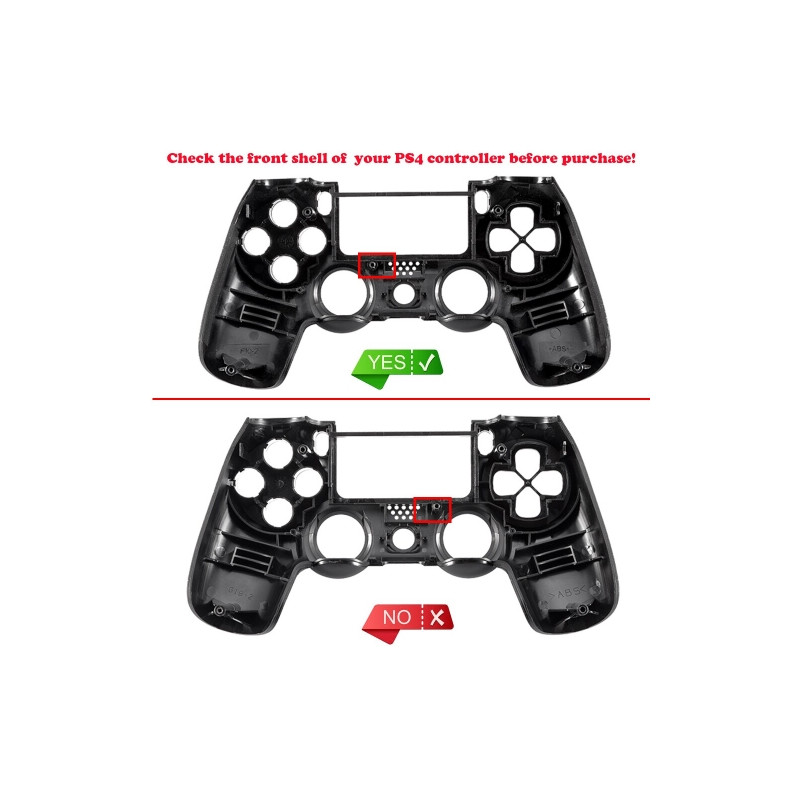 PS4 Controller Button Touch Pad Set Solid Green