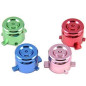 PS3 DualShock 3 DS3 Controller Aluminum Metal Color Mod Bullet Buttons PS3 DualShock 3 DS3 Controller Aluminum Metal Color Mod Bullet Buttons