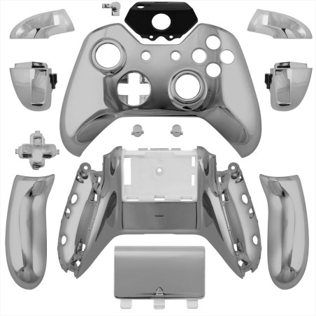 XBOX One Controller Full Shell Kit Series Chrome Silver