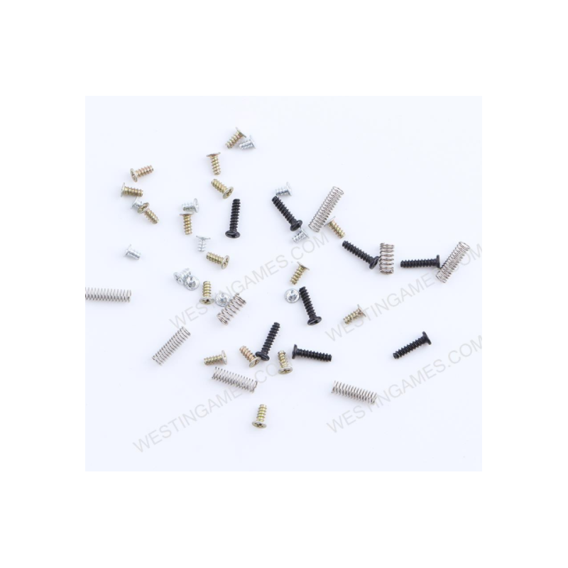 NS Switch Joycon Left and Right Complete Screws and Key Button Spring Set NS Switch Joycon Left and Right Complete Screws and Key Button Spring Set