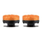 PS4 Controller Raised Thumbstick FPS Atomic Analog Extenders Orange 1 Pair PS4 Controller Raised Thumbstick FPS Atomic Analog Extenders Orange 1 Pair