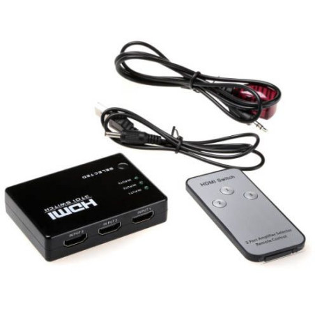 HDMI Switch 5 In 1  Support 1080p with Remote Control