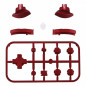 NS Switch Lite 14 Piece Button Kit Soft Touch Scarlet Red