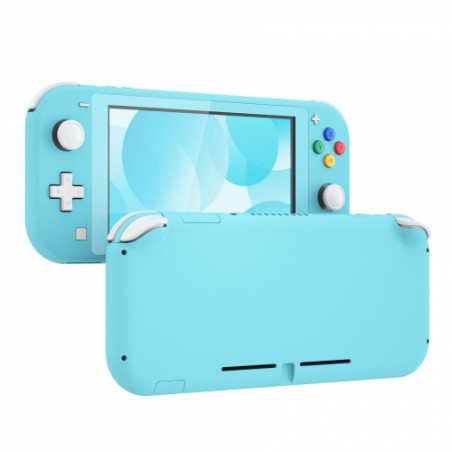 NS Switch Lite Complete Shell Kit Soft Touch Heaven Blue