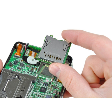 3DS/N3DS SD Memory Card Reader Socket Pulled Nintendo Repair Parts