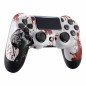 PS4 Dualshock 4 V2 Front Faceplate Art Series Glossy Flayed