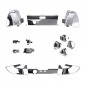 Xbox Elite V2 Controller Full Button Glossy Chrome Silver