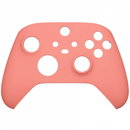 XBOX SERIES S/X Controller Front Faceplate Soft Touch Series Coral Pink