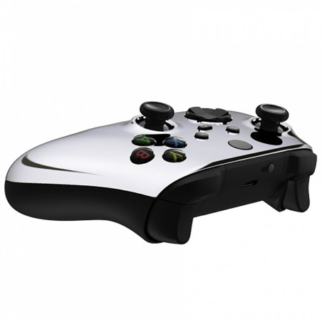 XBOX SERIES S/X Controller Front Faceplate Chrome Series Glossy Chrome Silver