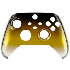 XBOX CONTROLLER ITEMS XBOX SERIES S/X Controller Front Faceplate Chrome Series Glossy Chrome Gradient Black Gold Silver