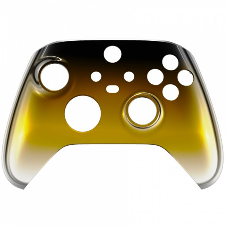 XBOX CONTROLLER ITEMS XBOX SERIES S/X Controller Front Faceplate Chrome Series Glossy Chrome Gradient Black Gold Silver