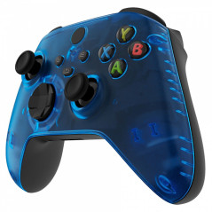 XBOX CONTROLLER ITEMS XBOX SERIES S/X Controller Front Faceplate Clear Blue
