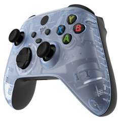 XBOX SERIES S/X Controller Front Faceplate Clear Glacier Blue