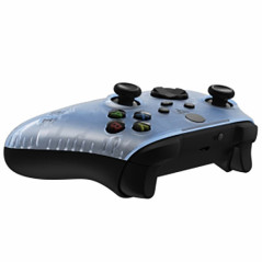 XBOX CONTROLLER ITEMS XBOX SERIES S/X Controller Front Faceplate Clear Glacier Blue