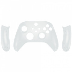 XBOX CONTROLLER ITEMS XBOX SERIES S/X Controller Front Faceplate With Side Rails Clear