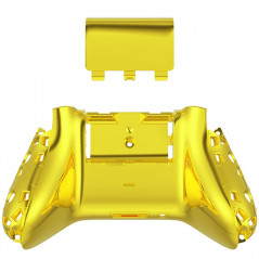 XBOX CONTROLLER ITEMS XBOX SERIES S/X Controller Back Shell And Battery Cover Glossy Chrome Gold