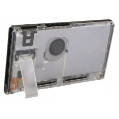 NS Switch Console Backplate With Kickstand Transparent Clear