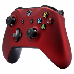 XBOX ONE S Controller Soft Touch Front Faceplate With Side Rails Scarlet Red XBOX ONE