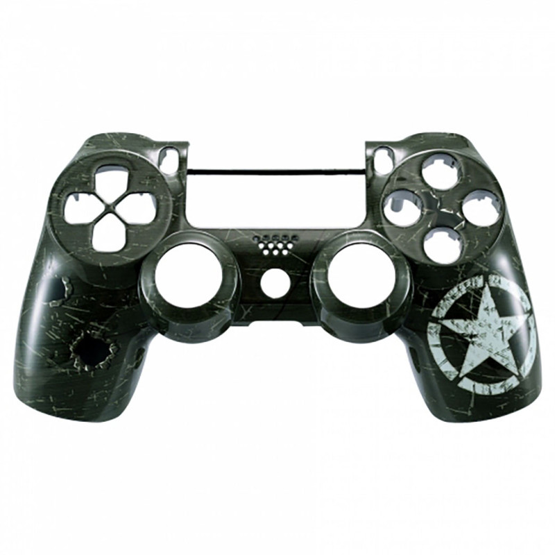 PS4 Dualshock 4 V2 Front Faceplate Art Series Glossy American Missile