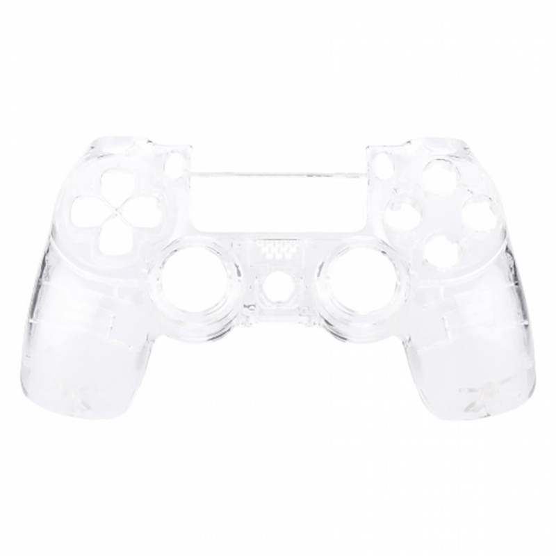 PS4 Dualshock 4 V2 Front Faceplate Color Series Gloss Clear