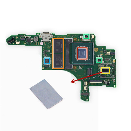 Nintendo NS Switch Original Wifi Control BCM4356XKUBG BGA IC Chip