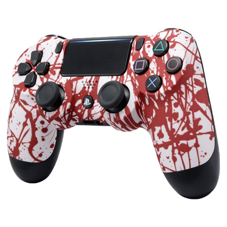 PS4 Dualshock 4 V2 Front Faceplate Art Series Blood Sacrifice