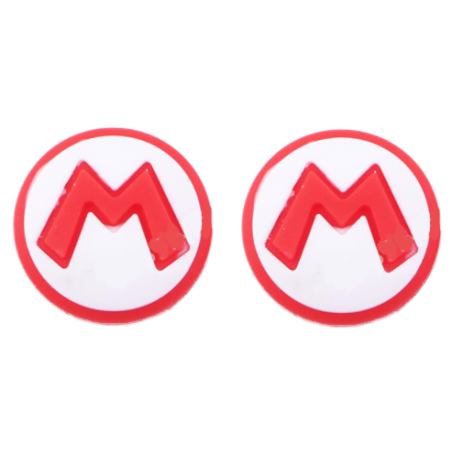 NS Switch Joy-con New Super Mario Silicone Rubber Thumb Grips Nintendo