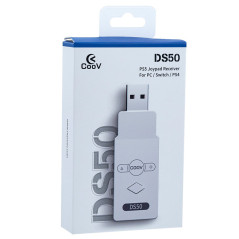 Coov DS50 Adapter to USE PS5 CONTROLLER on PS4/NINTENDO SWITCH/PC