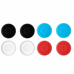 NS Switch Anti-slip Silicone ThumbStick Grips 2 x RED Pack ( 2 x Grips Only )