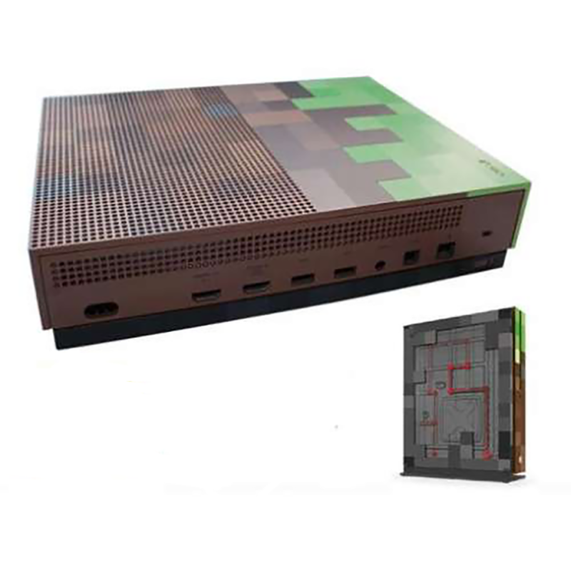 XBOX ONE Slim Console Minecraft Original Plastic Top / Side / Bottom Shell