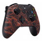 XBOX ONE S Controller Front Faceplate Art Series Soft Touch Blood Purgatory XBOX ONE S Controller Front Faceplate Art Series Soft Touch Blood Purgatory